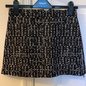 Topshop mini skirt, size 2
